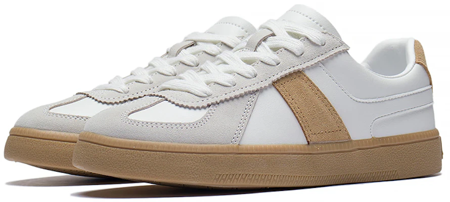 (W) Li-Ning Skateboarding Low ''Bianco Khaki'' AGCS290-4 Lookbook (W) Li-Ning Skateboarding Low ''Bianco Khaki'' AGCS290-4