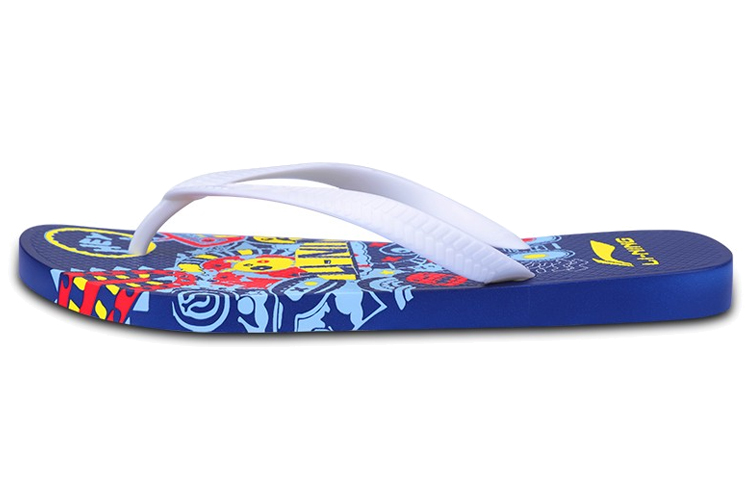 (Women) Li-Ning Slides 'Deep Blue' LXXR926-2