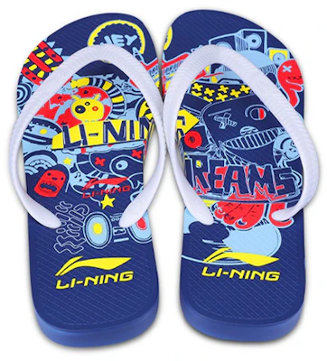 (W) Claquettes Li-Ning ''Bleu Profond'' LXXR926-2 Shop (W) Claquettes Li-Ning ''Bleu Profond'' LXXR926-2