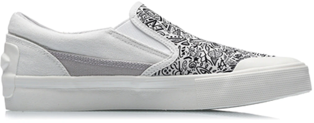 (W) 李宁 SLIP-ON“白灰” AECR014-1 Order (W) 李宁 SLIP-ON“白灰” AECR014-1