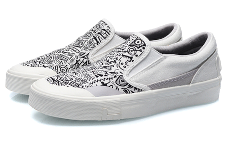 Lookbook (W) 李宁 SLIP-ON“白灰” AECR014-1