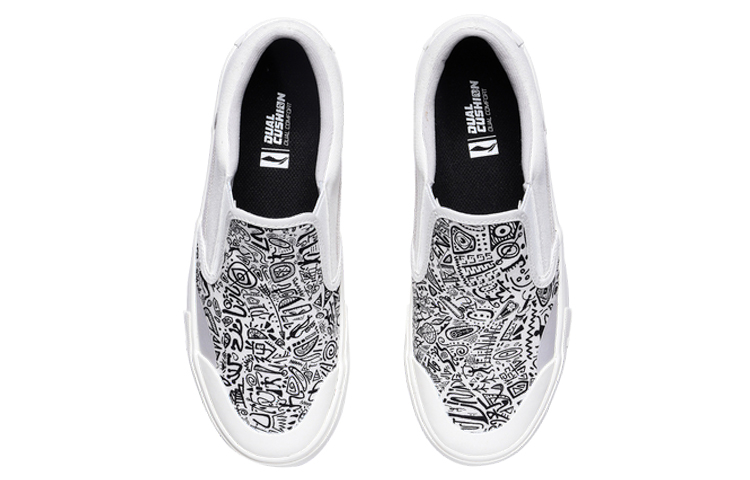 Shop (W) 李宁 SLIP-ON“白灰” AECR014-1