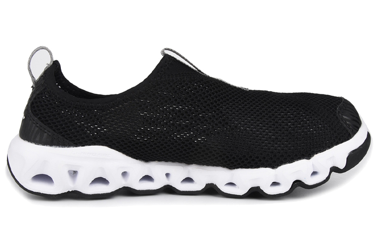 Order (Women) Li-Ning Slip-On Running Shoes 'Black White' AHLM018-1