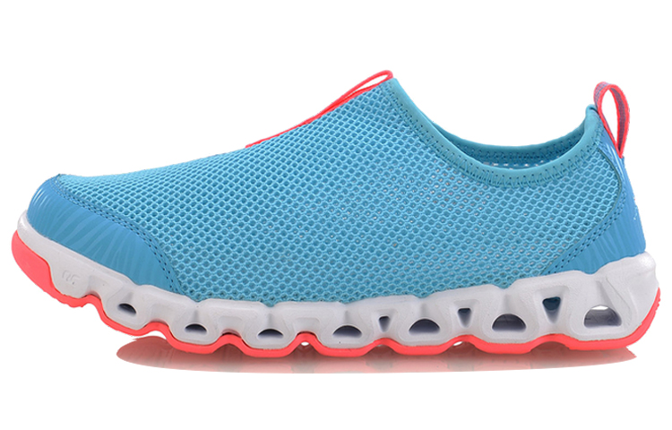 (Women) Li-Ning Slip-On Trail Running Shoes 'Blue Orange' AHLM018-2