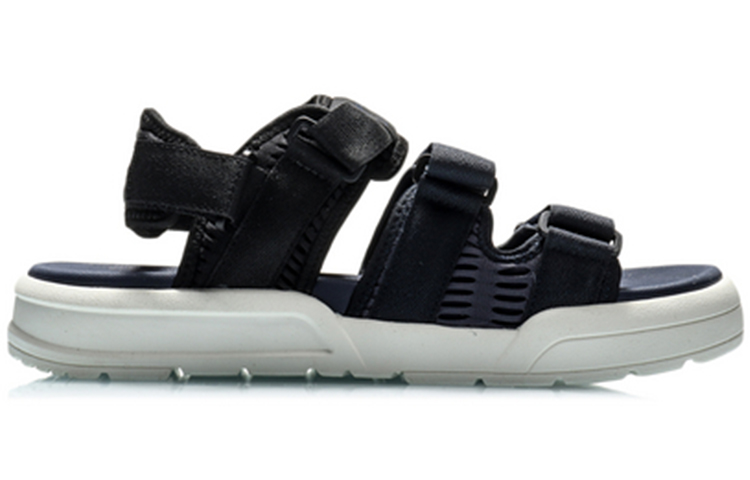 (W) Li-Ning Slippers 'Black White' 圖 2