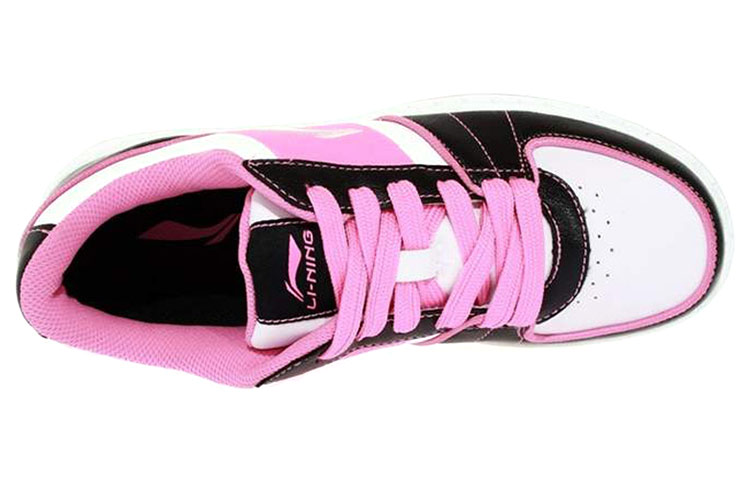 Shop (W) Zapatillas Li-Ning Low 'Negro Rosa' ALCF142-1