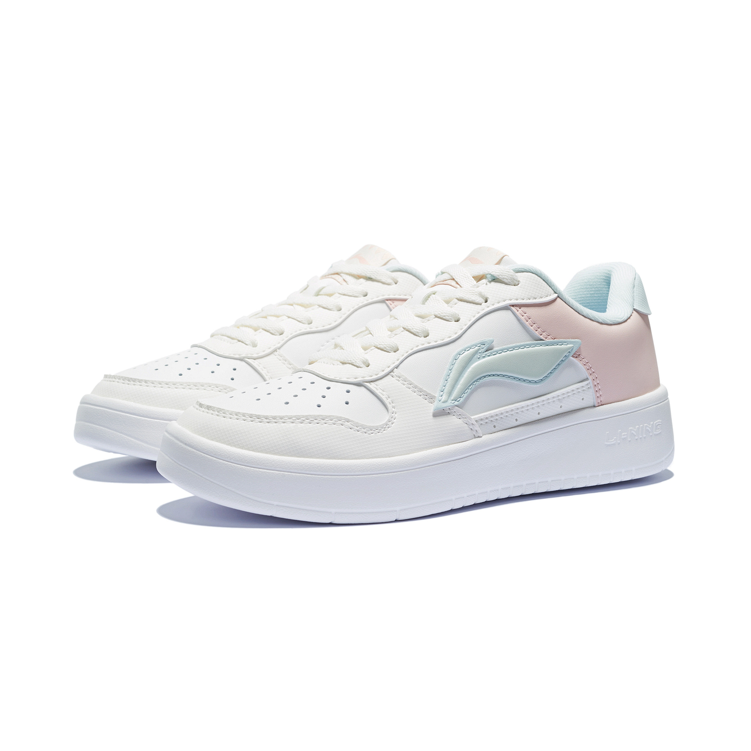 Order (W) Zapatillas Li-Ning Low 'Blanco Rosa' AGCS420-4