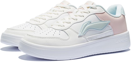 (W) 李寧 スニーカー ロー "ホワイトピンク" AGCS420-4 Order (W) 李寧 スニーカー ロー "ホワイトピンク" AGCS420-4