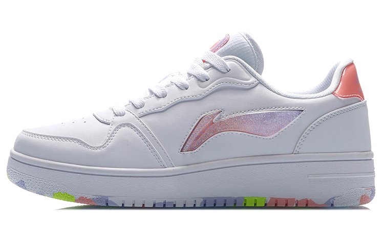 (Women) Li-Ning Sneaker Low 'White Purple' AGCR342-1