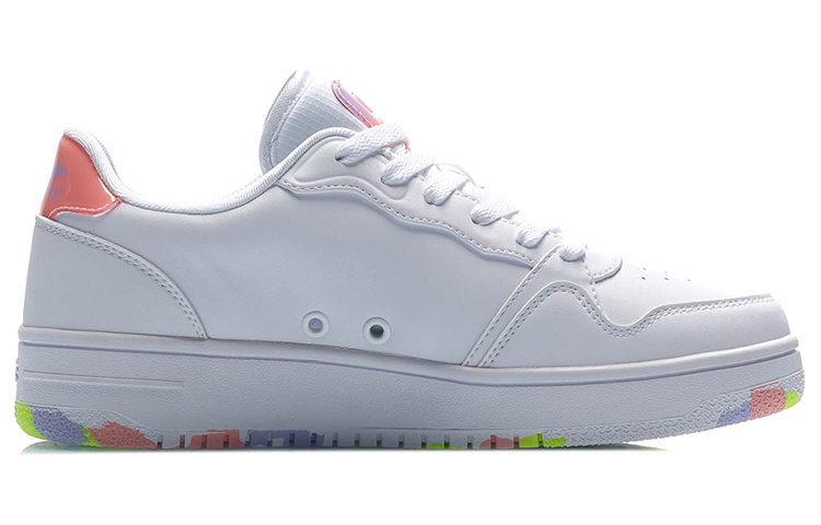 Lookbook (W) Li-Ning Sneaker Low 'Putih Ungu' AGCR342-1