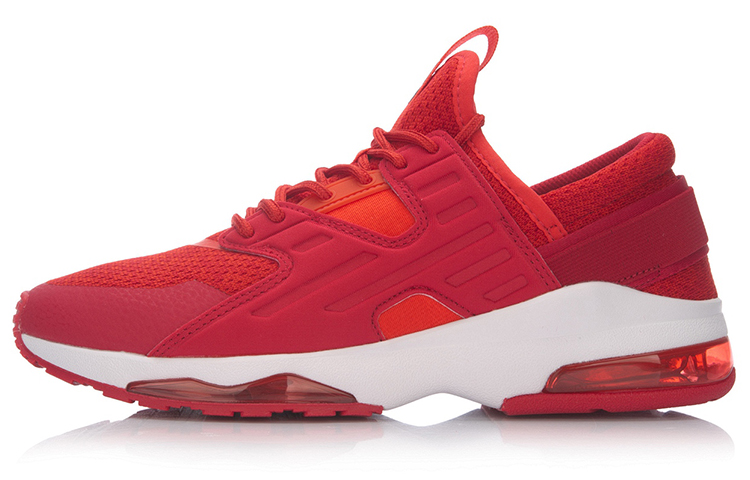 (Women) Li-Ning Sneaker with Full-Length Air Cushion 'Red' ARLM004-1