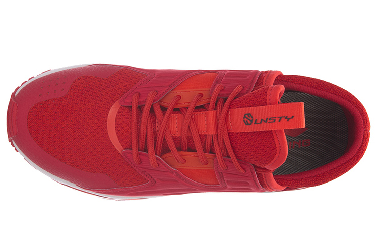 Shop (W) 李寧フルレングスエアクッションスニーカー(赤) ARLM004-1