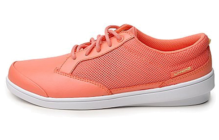 (Women) Li-Ning Sneakers 'Comfortable Breathable Orange' ACEG016-1