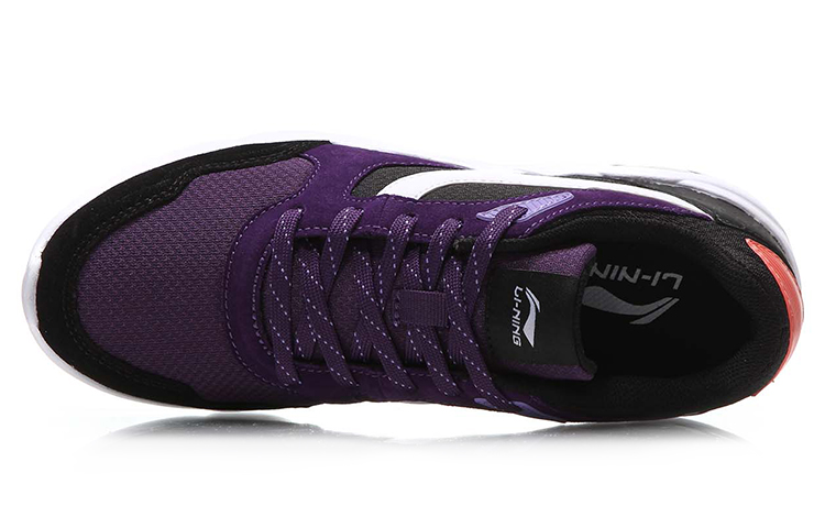 Lookbook (W) Kasut Li-Ning Rendah 'Ungu Hitam' AGLM116-4