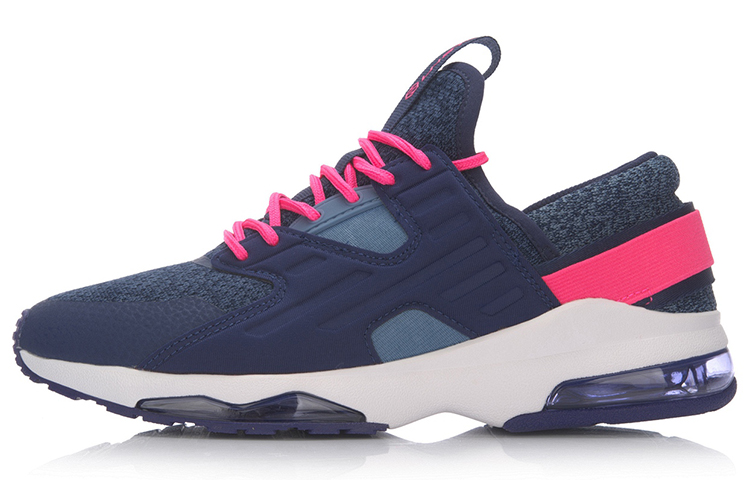 (Women) Li-Ning Sneakers with Full Palm Air Cushion 'Starry Sky Blue' ARLM004-2