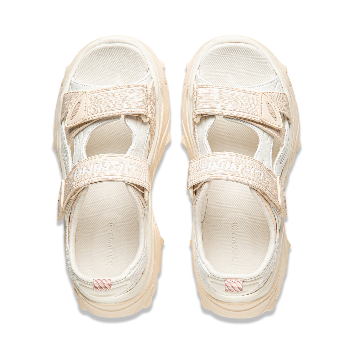 Shop (W) 리닝 소프트 코카 '베이지' (Li-Ning Soft Coca 'Beige') AGUU002-3