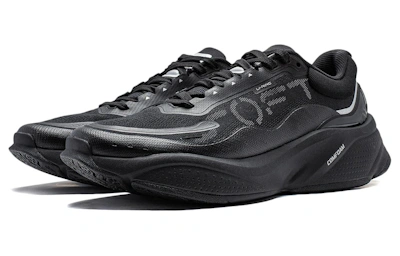 (Women) Li-Ning Soft Comfoam Lifestyle Shoes 'Black Silver'