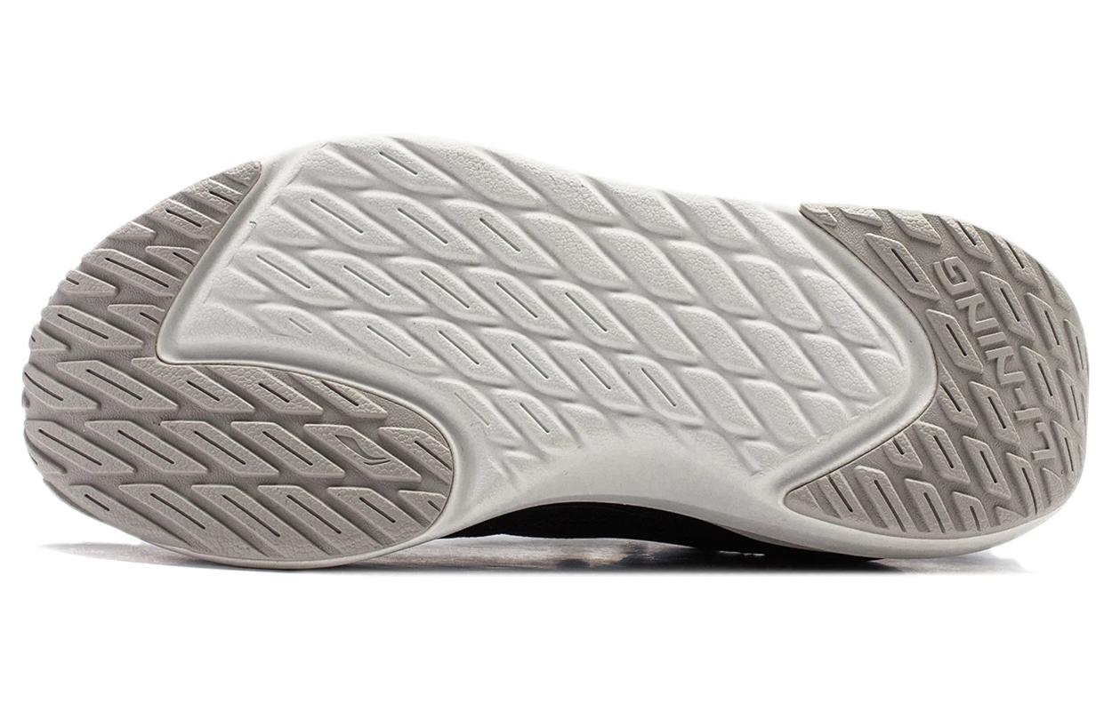 Shop (W) 李寧 ソフトエレメント ロー "ブラック" (Lining Sofuto Eremento Rō "Burakku") AGLU012-3