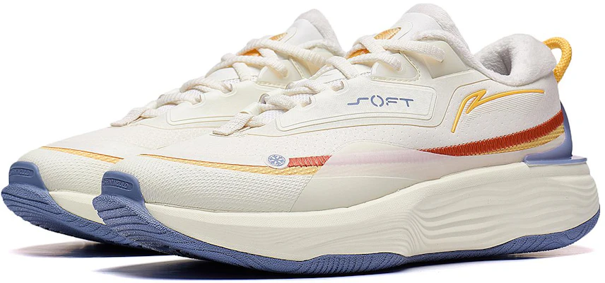 (Women) Li-Ning Soft Low 'White Fleece' AGLT124-3 Lookbook (Women) Li-Ning Soft Low 'White Fleece' AGLT124-3