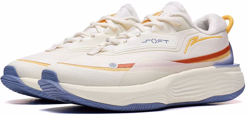 (Women) Li-Ning Soft Low 'White Fleece' AGLT124-3 Lookbook (Women) Li-Ning Soft Low 'White Fleece' AGLT124-3