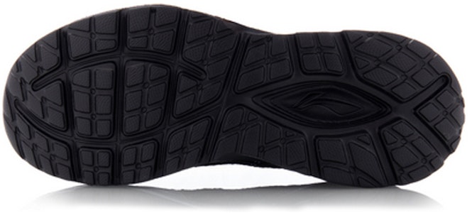 李宁 Soft 一體織 減震 低幫 跑步鞋 女款 標準黑 Shop 李宁 Soft 一體織 減震 低幫 跑步鞋 女款 標準黑