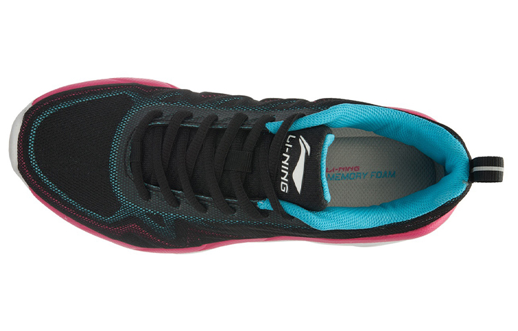 Lookbook (W) Li-Ning Soft Runner ''Zwart Rood'' ARBL002-1