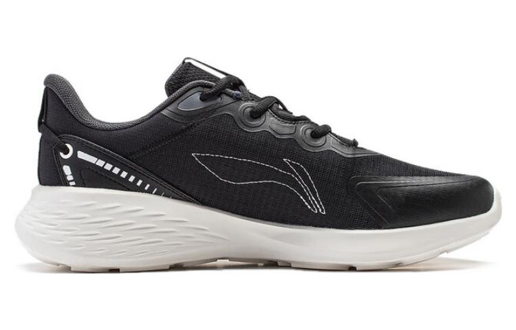 Order (Women) Li-Ning Soft Running Shoes 'Black White' ARST048-1