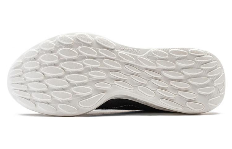 Shop (Women) Li-Ning Soft Running Shoes 'Black White' ARST048-1