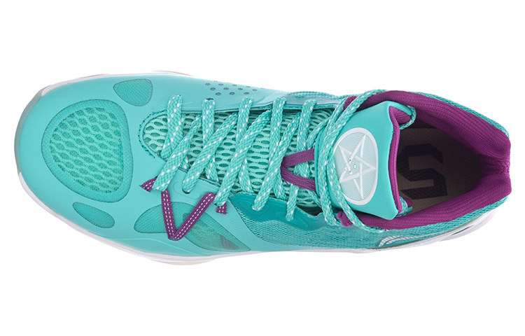 Lookbook (W) Li-Ning Sonic 5 High ''Wit Groen'' ABAM002-4