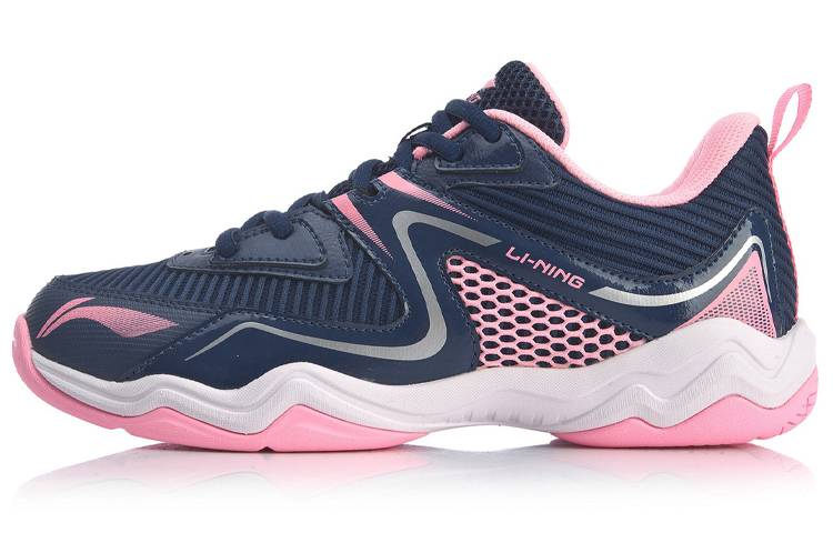 (Women) Li-Ning Sound Badminton Training Shoes 'Blue Pink' AYTQ036-2