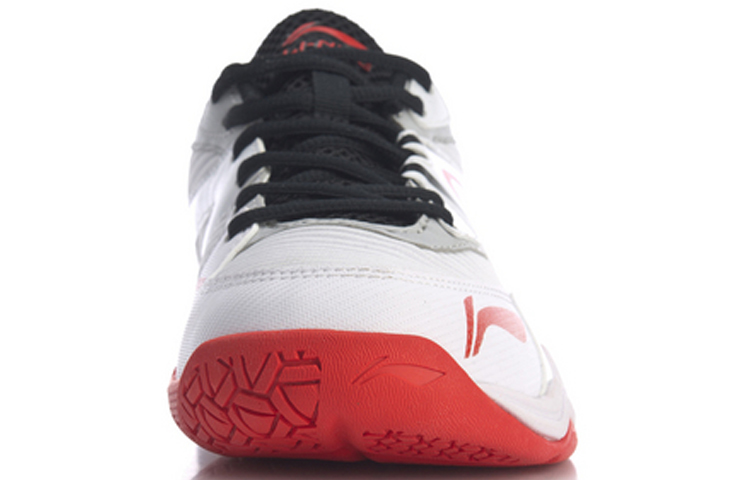 Shop (W) Zapatillas de Entrenamiento Bádminton Li-Ning Sound 'Negro Blanco Rojo' AYTQ036-1