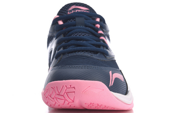 Shop (W) Li-Ning Sound Badminton Trainingsschuhe ''Blau Rosa'' AYTQ036-2