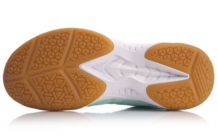 Purchase (W) Li-Ning Sound Badmintonschoenen ''Wit Mint Roze'' AYTQ036-3