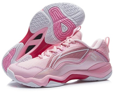 LiNing李寧 音爆EG3.0 緩震防滑休閒專業羽毛球鞋 女款 淺粉紅 Shop LiNing李寧 音爆EG3.0 緩震防滑休閒專業羽毛球鞋 女款 淺粉紅