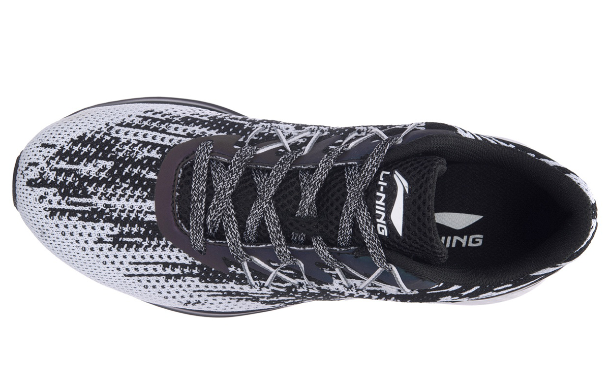 Lookbook (W) Li-Ning Speed Star ''Zwart Wit Reflecterend'' ARHM082-1