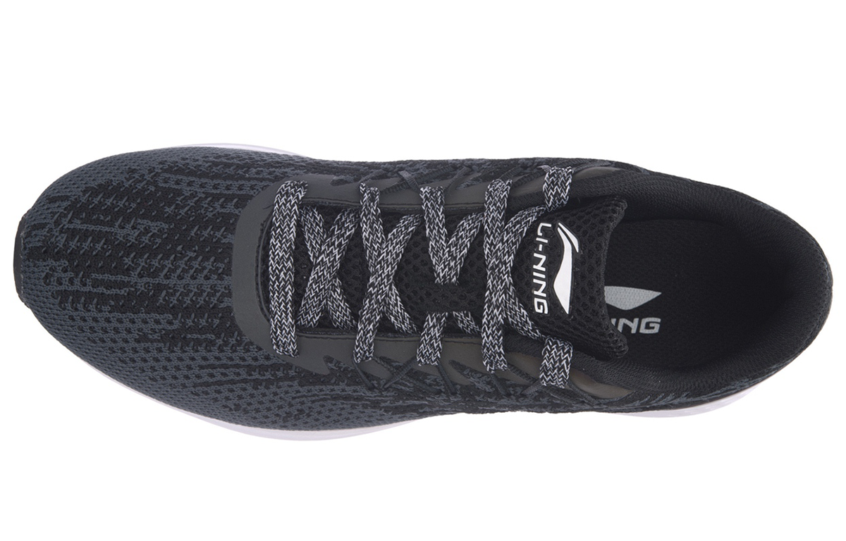 Lookbook (W) Li-Ning Speed Star Low ''Zwart Grijs Reflecterend'' ARHM082-2