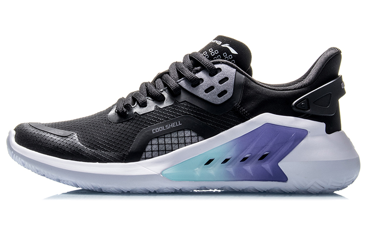(Women) Li-Ning Sport Leisure 'Black White Blue' AGLQ088-2