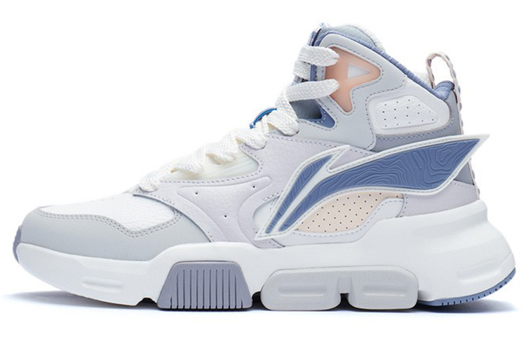 (Women) Li-Ning Sport Leisure Hi 'Light Grey Blue' AGCR436-2