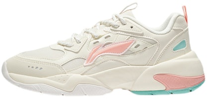 (Women) Li-Ning Sport Leisure Low 'Cream White Pink' AGCR478-1 (Women) Li-Ning Sport Leisure Low 'Cream White Pink' AGCR478-1
