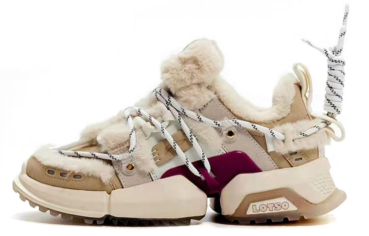 (Women) Li-Ning Sport Leisure x Disney 'Brown White' AGLR334-1