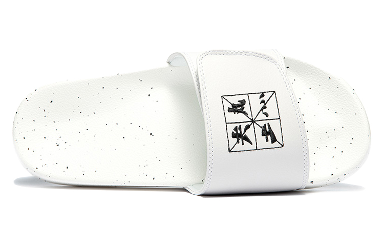 (W) Li-Ning Sports Slides 'White Black' 圖 3