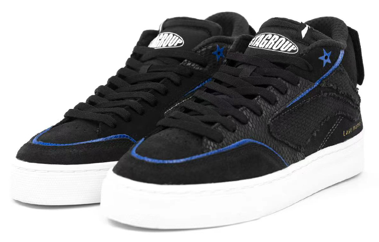 Lookbook (W) Li-Ning STA x 180 Mid ''Stahood Invincibile Nero Blu'' AECR126-2