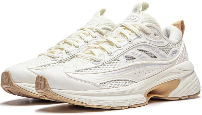 (Women) Li-Ning Starlit Lite 'White Khaki' AGCU052-3 Lookbook (Women) Li-Ning Starlit Lite 'White Khaki' AGCU052-3