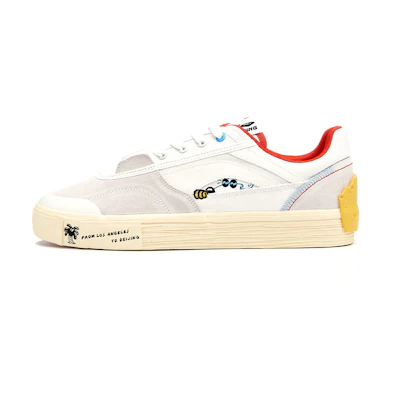 (W) Li-Ning Steven Harrington Ollie Skate Shoes 'White Grey Red'