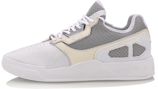 LiNing李寧 街頭潮流舒適休閒板鞋 女款 白灰 Buy LiNing李寧 街頭潮流舒適休閒板鞋 女款 白灰