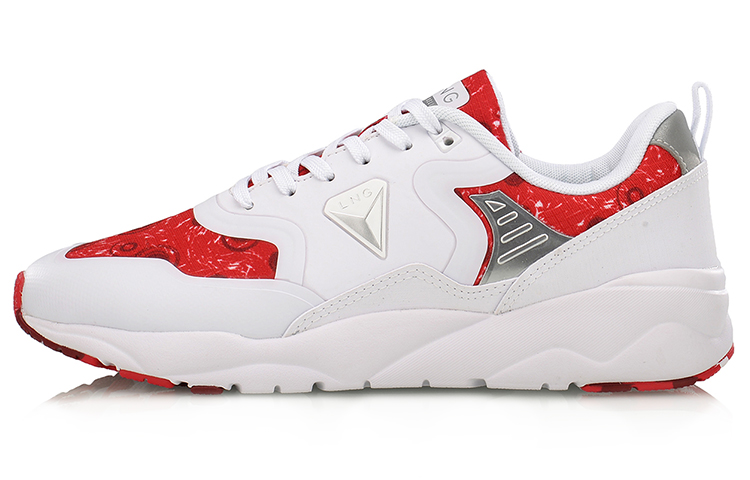 (Women) Li-Ning Streetball 'White Red' LLAM026-3