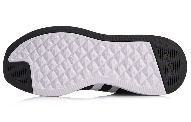 Purchase (W) Li-Ning Stripe ''Noir Blanc'' AGCN086-2