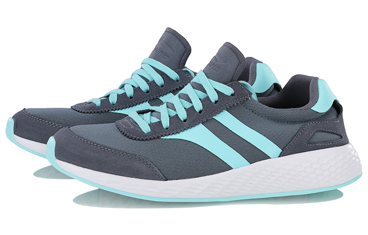 Lookbook (W) Li-Ning Stripe ''Gris Clair-Bleu'' AGCN086-4