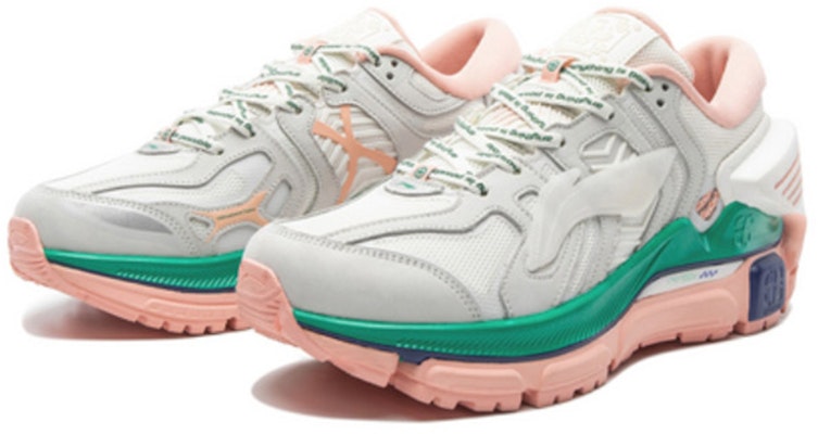(W) Li-Ning Sun Chaser 'Putih Pink' Sneakers ARZQ004-3 Lookbook (W) Li-Ning Sun Chaser 'Putih Pink' Sneakers ARZQ004-3