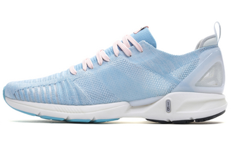 Buy (W) Li-Ning Super Light 16 ''Blu Traspirante Knit Ammortizzante Running Scarpe'' ARBP012-12